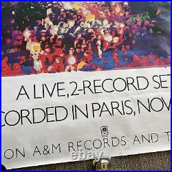 #177 1979 Supertramp Paris Record Store Subway Promo Poster 60 X 40 Large