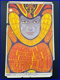 1966 BG-41 Grateful Dead Fillmore Concert Poster Bill Graham