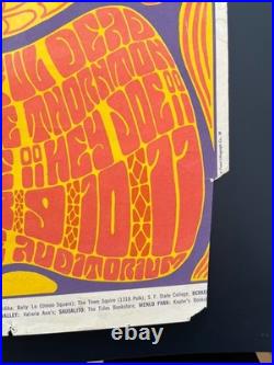 1966 BG-41 Grateful Dead Fillmore Concert Poster Bill Graham