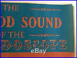 1966 Kaleidoscope Please Promo Poster LA Psychedelic Art Concert Psych
