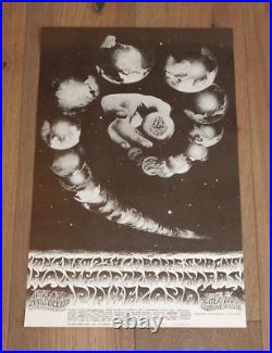 1968 Pink Floyd Family Dog Avalon Ballroom Concert Poster Fd 131, Schnepf Art
