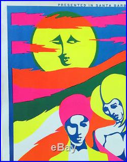 1968 Yardbirds Earl Warren Jim Salzer Fillmore-Era Concert Poster