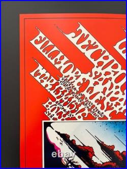 1969 BG-164 CCR And Jethro Tull Concert Poster Fillmore Bill Graham