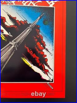 1969 BG-164 CCR And Jethro Tull Concert Poster Fillmore Bill Graham