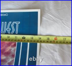 1969 Fillmore West Concert Poster BG-179 Iron Butterfly Spirit Bill Graham RARE