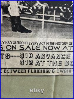 1969 IRON BUTTERFLY Rock & Roll Concert Flyer/Poster