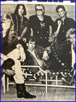 1969 IRON BUTTERFLY Rock & Roll Concert Flyer/Poster