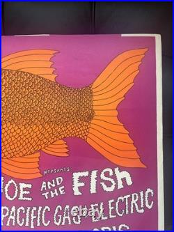 1970 Original Concert Poster Aragon Ballroom Chicago Country Joe & the Fish 1970 Original Concert Poster Aragon Ballroom Chicago Country Joe & the Fish