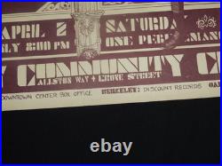 1970 Original Concert Poster BG-215A Moody Blues Richie Havens Tom Rush-ORIGINAL