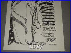 1972-ted Nugent-amboy Dukes-sherwood Forest-the Big One-concert-poster-org 17