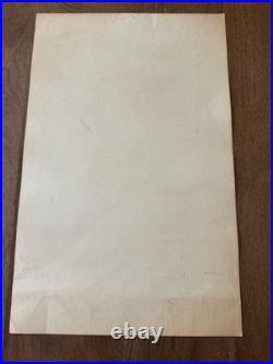 1973 B. B. King Concert Poster ECU Minges Coliseum Greenville NC Original 14x22