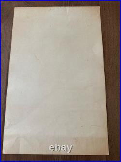 1973 B. B. King Concert Poster ECU Minges Coliseum Greenville NC Original 14x22
