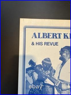 1976 Albert King At Antones In Austin Original Concert Poster