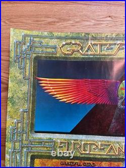 1978 AOR 4.239b Grateful Dead Rainbow Theater London Egypt Concert Poster