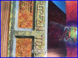 1978 AOR 4.239b Grateful Dead Rainbow Theater London Egypt Concert Poster