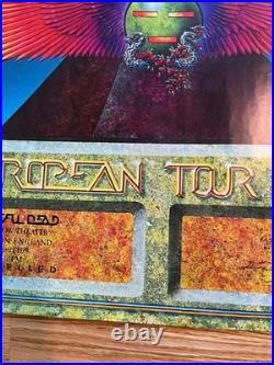 1978 AOR 4.239b Grateful Dead Rainbow Theater London Egypt Concert Poster