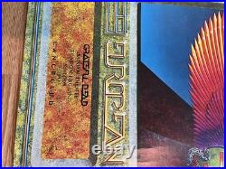 1978 AOR 4.239b Grateful Dead Rainbow Theater London Egypt Concert Poster