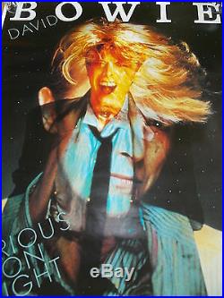 +++ 1983 DAVID BOWIE Concert A0 Poster Offenbach Germany by Kieser OVERSIZED 1st