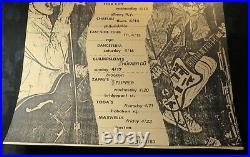 1983 The Replacements, Husker Du Concert Tour Poster MPLS Detroit NY Punk RARE