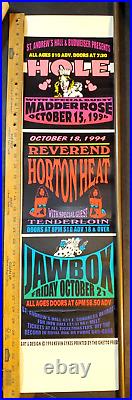 1994 (Cortney Love) Hole Concert Poster Madder Rose/Reverend Horton Heat/Jawbox