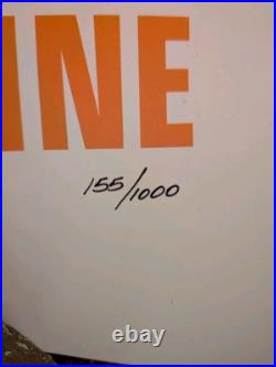 1998 Phish Lemonwheel Poster NM 155/1000 Trey scarce low number original print