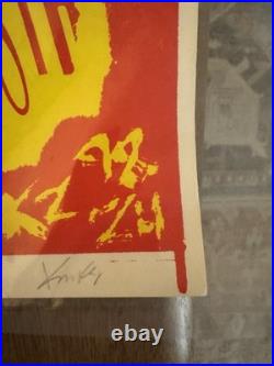 1998 US BOMBS-Swingin' Utters CONCERT POSTER-Frank Kozik LE Of 100-Signed