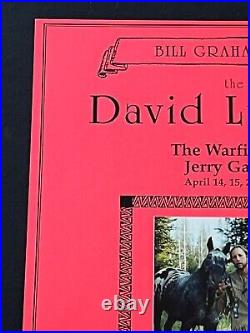 1 of Handmade David Lundquist Jerry Garcia Warfield 1995 Original Concert Poster