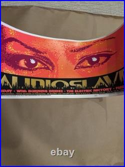 2003 Audioslave Original Concert Poster -Signed Numbered RARE SN 150 LE