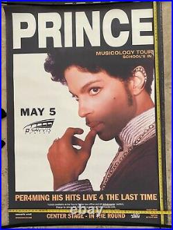 2004 Official Prince Concert Promo Poster (48 wide by 68 tall)