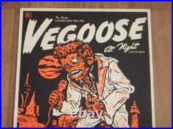 2005 Dave Matthews Vegoose At Night Festival, Las Vegas Concert Poster