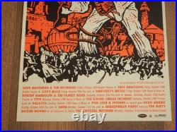 2005 Dave Matthews Vegoose At Night Festival, Las Vegas Concert Poster