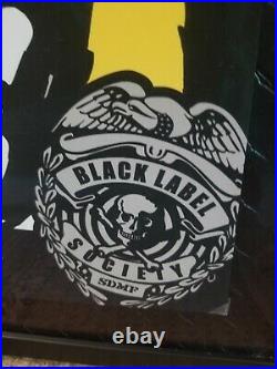 2006 Black Label Society SIGNED Concert Poster Billy Perkins Jack Lambert #'d