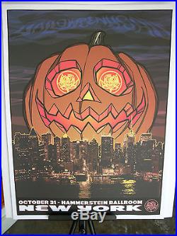 2007 Ryan Adams Hammerstein Ballroom NYC Tour Halloween Concert Poster