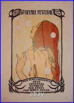 2008 Mars Volta & Raconteurs Torino Silkscreen Concert Poster by Malleus