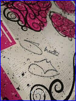 2009 Autographed SHAKIRA Concert Poster Live In Tribeca NY 24X18