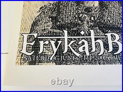 2009 Erykah Badu Concert Poster
