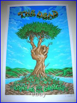 2009 The Grateful Dead George Gorge Peace Tree Concert Poster #/395 Emek 5/16