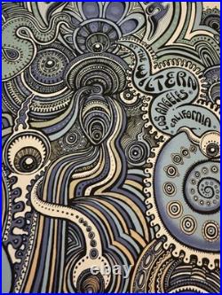 2010 Sonic Youth Concert Poster by Emek SIGNED Wiltern Theatre LA, California