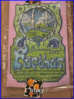 2012 Furthur Summer Tour Concert Poster by David Welker Limited Edition 15x23