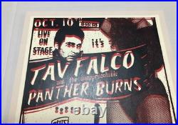 2012 Tav Falco & Panther Burns Concert Poster San Francisco Ca. Thee Parkside