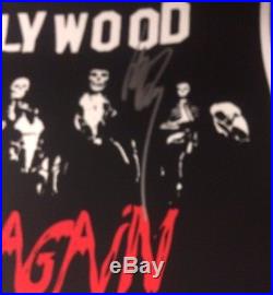 2017 Misfits Los Angeles Forum Autographed J Only Danzig Concert Poster La 12/30