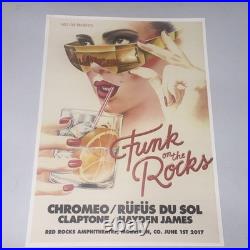 2017 funk on the rocks concert posters