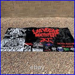 2019 Las Vegas Death Fest XI Heavy Metal Concert Banner Poster Festival Devil