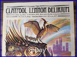 2019 The Claypool Lennon Delirium Concert Tour Poster Zeb Love Signed & Numbered