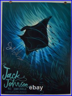 2 Jack Johnson Concert Posters BGP 289 + Signed Venue Specific Lake Tahoe Poster