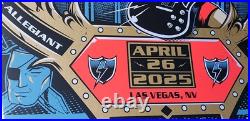 AC/DC CONCERT poster 2025 Power PWR Up Allegiant Stadium Las Vegas, NV #549/627