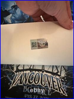 AC/DC Vancouver 2025 Concert Poster #104/477