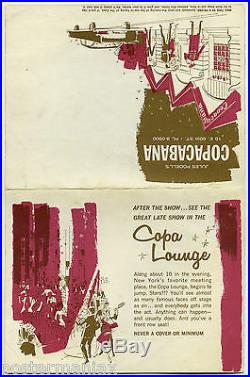 AL GREEN 1972 COPACABANA Concert Handbill