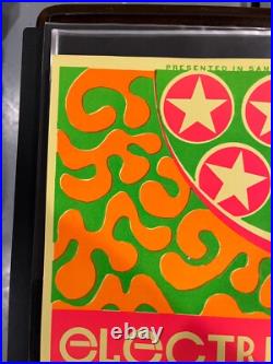 AOR 3.43 Electric Flag Earl Warren Concert Poster Steppenwolf Traffic