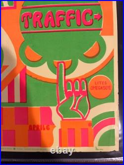 AOR 3.43 Electric Flag Earl Warren Concert Poster Steppenwolf Traffic